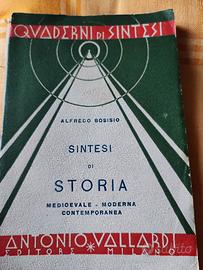 Sintesi di storia medievale, moderna e contemporan