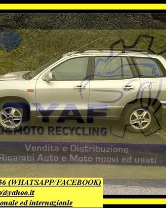 Ricambi Hyundai Santafe santa fe fino al 2007