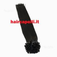 Hair extension 100 ciocche capelli veri remy con c