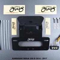 Portatarga AVDB KAWASAKI NINJA 250 R 2014 - 2017