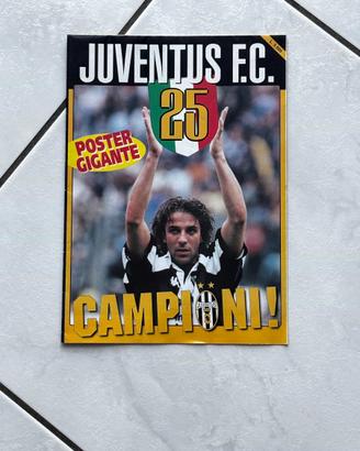 Poster Juventus 25 Scudetto 1998