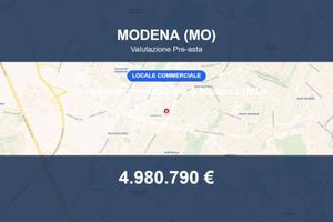 Immobile in asta di 4814 m² a Modena