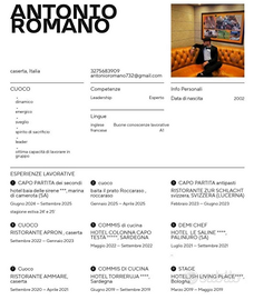 Cuoco x Catering ed extra a Caserta