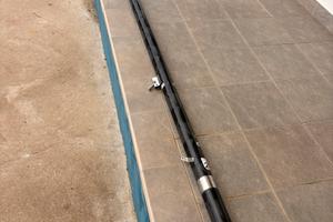 Parte bassa ILCA 6 carbon e due vele