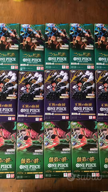 Pre-ordine Box One Piece Card Game OP08 OP10 OP12