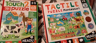 Montessori puzzle giochi bambini