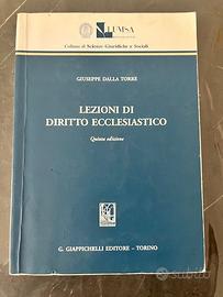 Lezioni di Diritto Ecclesiastico. G Dalla Torre