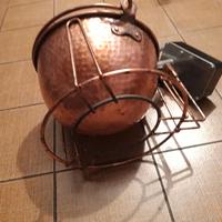 Paiolo in rame motorizzato