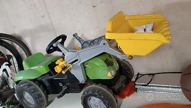 trattore con rimorchio