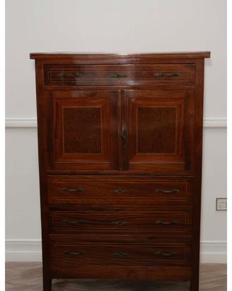Secrétaire antico in legno massello con cassetti