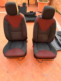 renault clio IV set sedili pannelli tappezzeria