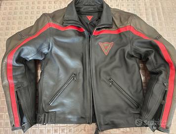 Giacca moto in Pelle Dainese 52