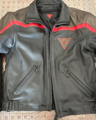 Giacca moto in Pelle Dainese 52