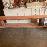 Panca in legno di cedro massello
