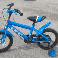  bici con rotelle per bimbi 2/6 anni