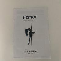 Palo acciaio pole dance Femor