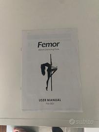 Palo acciaio pole dance Femor