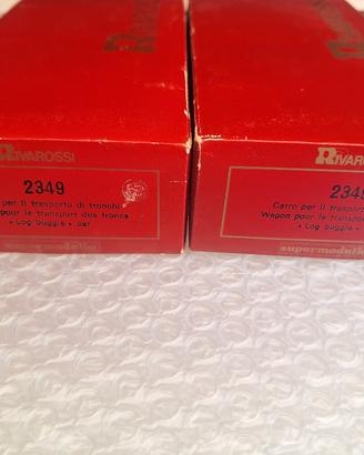 2 carri merci Rivarossi 