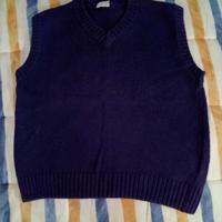 Gilet senza manica in cotone 4/5 anni cm 110