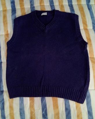 Gilet senza manica in cotone 4/5 anni cm 110
