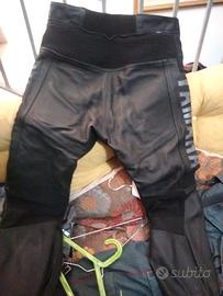 pantaloni in pelle Yamaha taglia 50/52