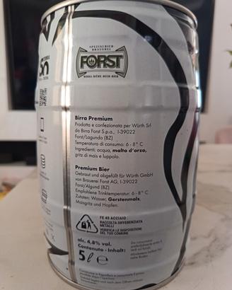 Fusto di birra 5l