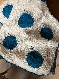 Copertina Baby all'uncinetto