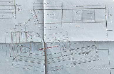 Banco Bar in legno di larice