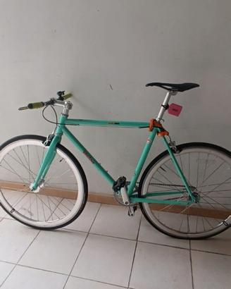 bicicletta single speed e ruota libera taglia 54