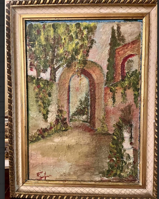 SENSAZIONALEdipinto"PAESAGGIO"FIRMATOdelXIXsecolo