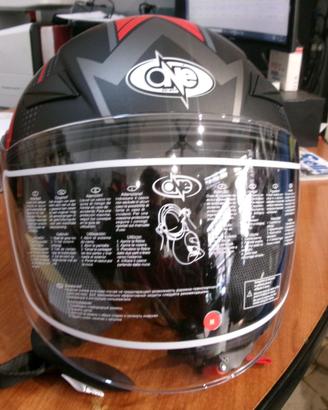 CASCO JET DOPPIA VISIERA 
