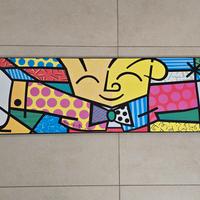 Stampa su pannello MDF - The Hug - Romero Britto
