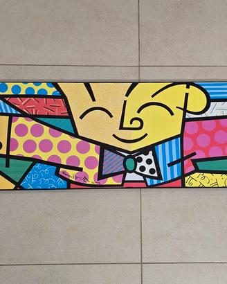 Stampa su pannello MDF - The Hug - Romero Britto