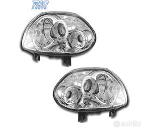 FARI PER RENAULT CLIO 98-01 ANGEL EYES FONDO CROMA