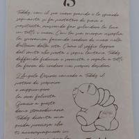 Pergamena Teddy 75° anniversario Thun