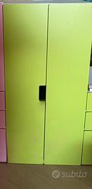 Modulo armadio bambini stuva verde