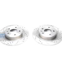 DISCHI FRENO FORATI E SCANALATI PER PEUGEOT
