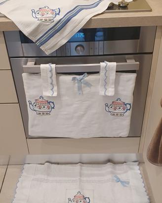 Set cucina: copriforno, coprifornelli e altro