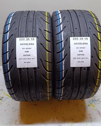 2 GOMME 255 35 18 ACCELERA 2025 RIF4585