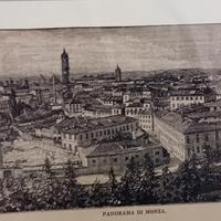 stampa antica di monza rarissima 