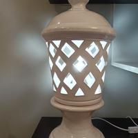 LAMPADA IN CERAMICA REALIZZATA A MANO