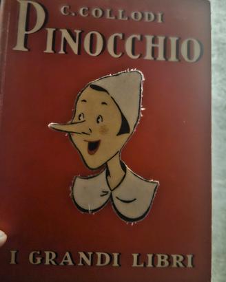 libro pinocchio c.collodi 1939