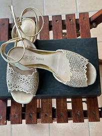 Sandali bassi gioiello Loriblu Bijoux iSwarovski