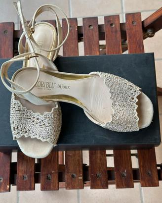 Sandali bassi gioiello Loriblu Bijoux iSwarovski