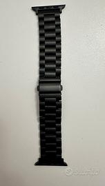 Cinturino acciaio nero per Apple Watch 44-45-49