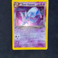 Pokémon - dark espeon prima edizione