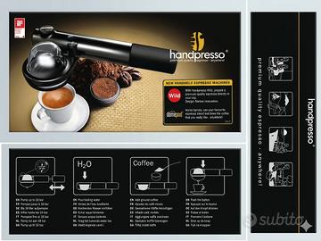 Macchina Caffè Espresso Portatile Handpresso Wild 