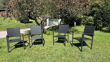 sedie da giardino 