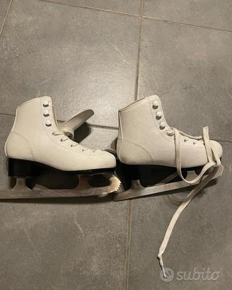 Pattini da ghiaccio Decathlon taglia 31 / 32