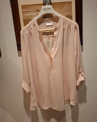 blusa poliestere rosa pallido Canda paillettes 48